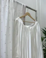 White Cutwork Kurti with Ombre Dupatta Bridal Suit - Image 2