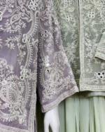 Mirror Work Jacket Sharara Set - Image 5