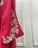 Silk Embroidered Dress 5 Colours Wedding Wear - Image 4