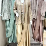 Tissue Jacket Suit with Sharara 3 Color Options