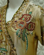 Multi-Tone Embroidered Anarkali with Embellished Dupatta - Image 2